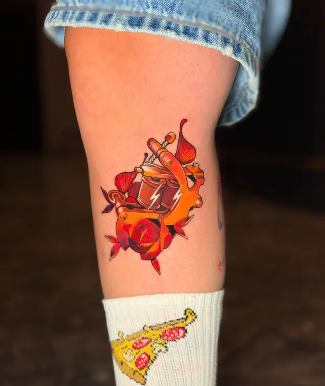 Tattoo Machine — Burak Işık dövme çalışması